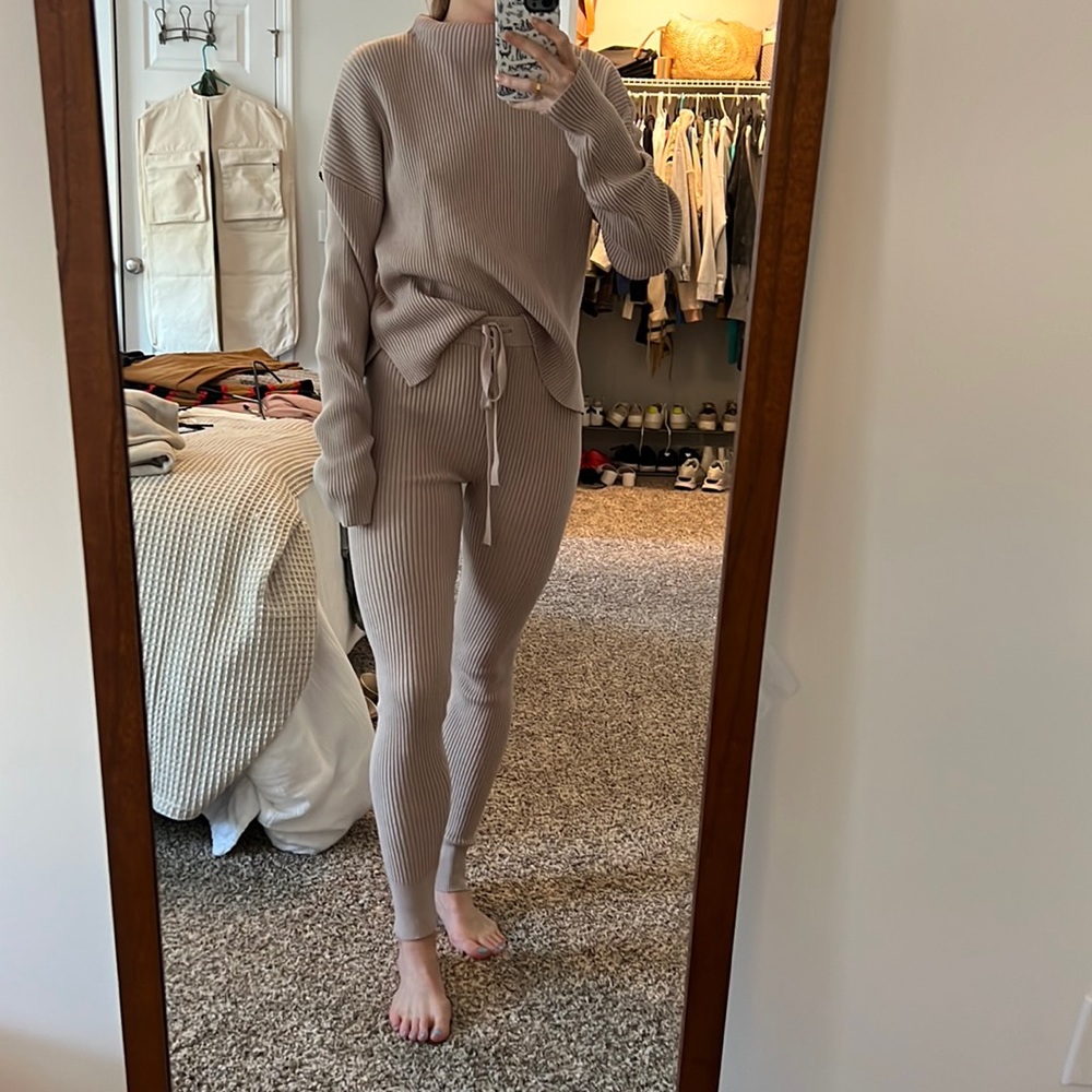 Anthropologie Sweater Knit Set